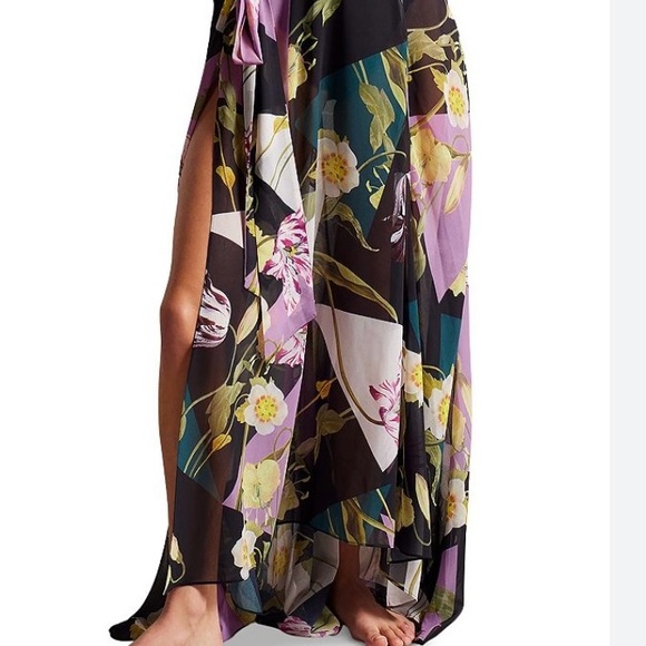 Ted Baker Leighen Maxi Tie Coverup - Picture 5 of 8